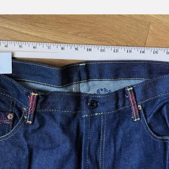 NWT Red Monkey Company RMC Martin Ksohoh jeans Short size 38 - Picture 9 of 12
